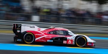 Porsche heads Toyota at the 18 hour mark of this year’s 24 Hours of Le Mans. Image: Porsche Motorsport X