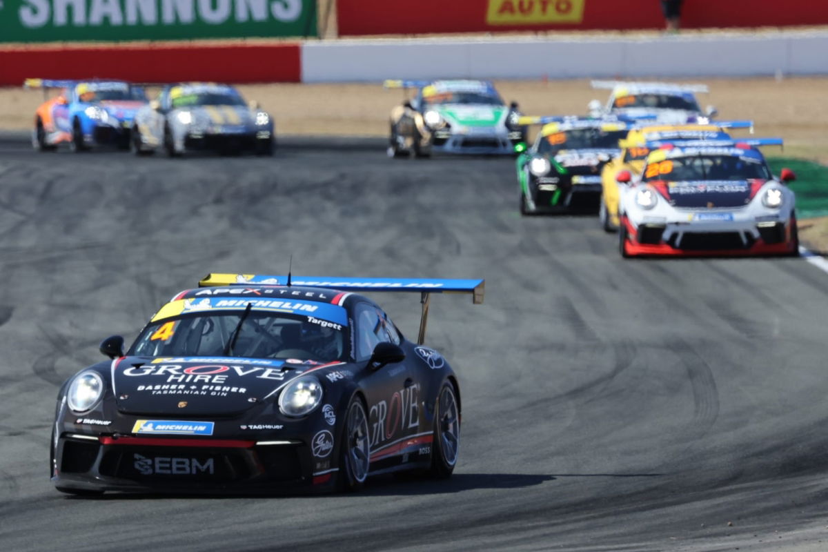 First clean sweep of the Porsche Sprint Challenge season to Targett