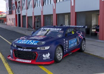 The Triple Eight shakedown livery. Image: Supplied