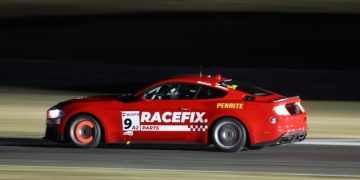 Hadrian Morrall and Tyler Mecklem successfully gambled with their fuel strategy to win the Fight in the Night. Image: APC / Speedshots