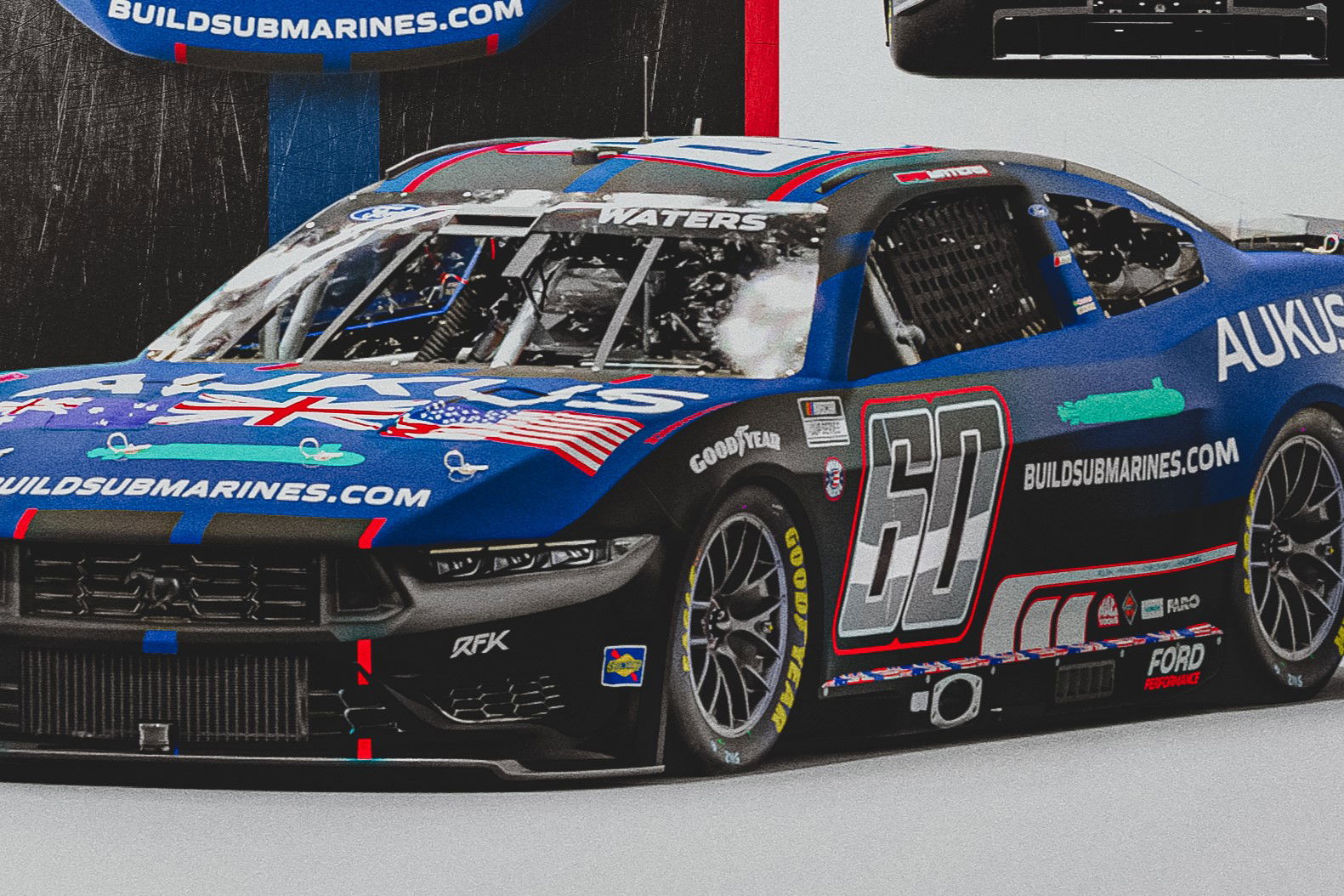 NASCAR news: Cam Waters NASCAR Cup Series livery revealed - Speedcafe.com