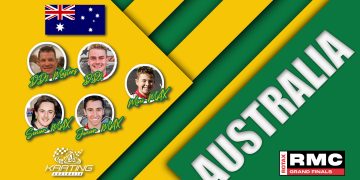 Australia's team for the Rotax Max Challenge Grand Finals in Bahrain