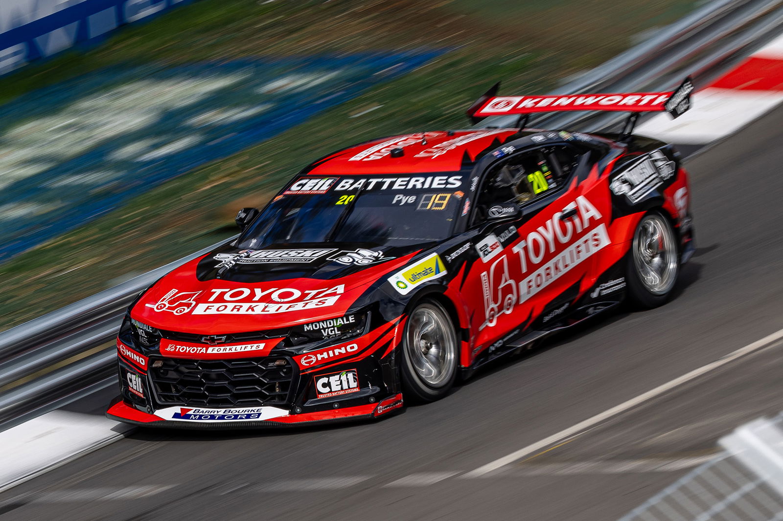 Scott Pye in the Team 18 Chevrolet Camaro.