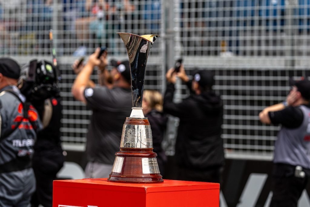 The Supercars Championship trophy. Image: InSyde Media