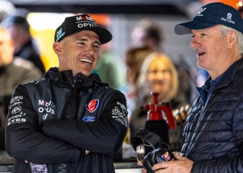 Lee Holdsworth (left) is in charge of selling the former Holden proving grounds. Image: InSyde Media