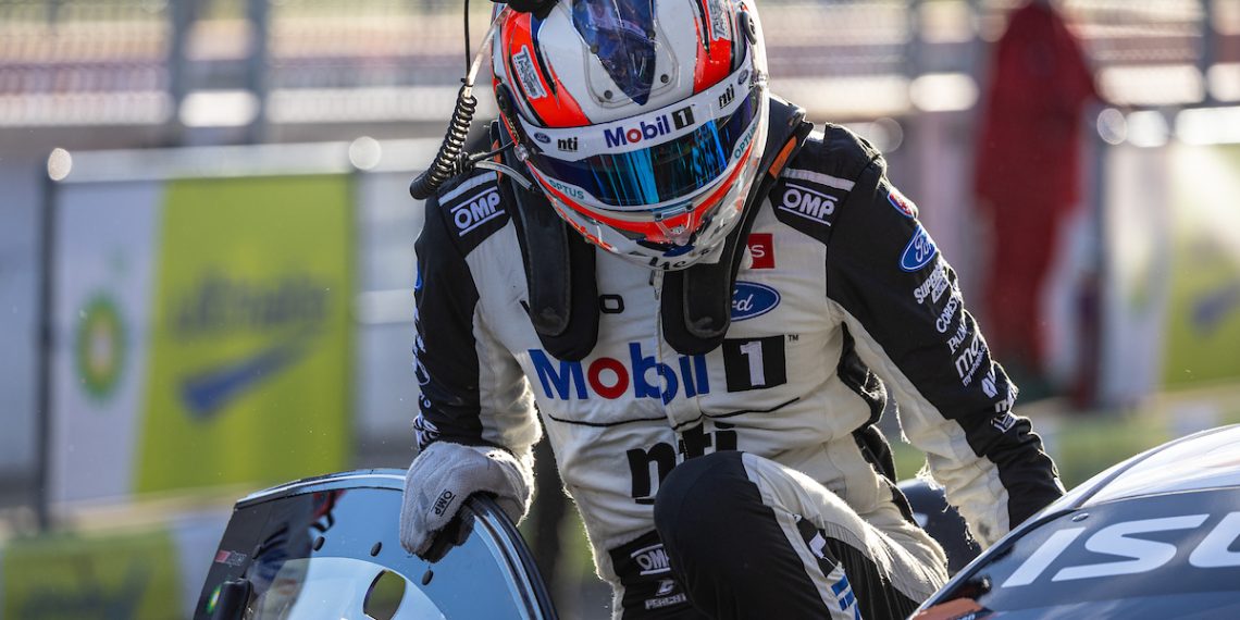 Nick Percat almost cut his finger off a week out from the Bathurst 1000. Image: InSyde Media