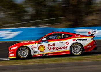 Tenth in Race 2 for Will Davison was Dick Johnson Racing's best result of the Bathurst 500. Image: InSyde Media