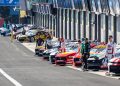 The Bathurst pit lane.