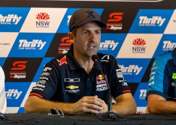 Jamie Whincup press conference headshot