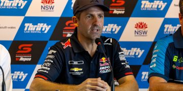 Jamie Whincup press conference headshot