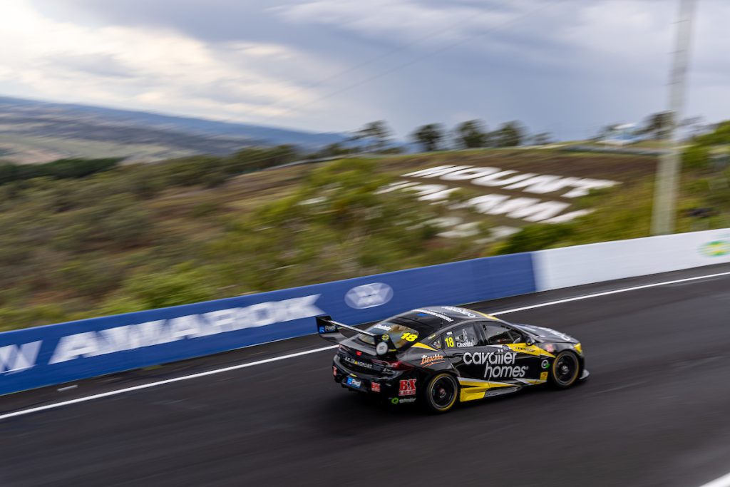 Matt Chahda races at Bathurst in Round 1 of the 2024 Super2 Series. Image: InSyde Media