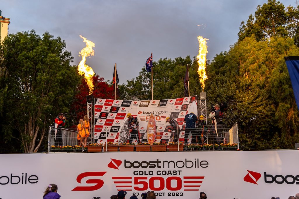 Boost Mobile is now naming rights sponsor of Supercars qualifying. Image: InSyde Media