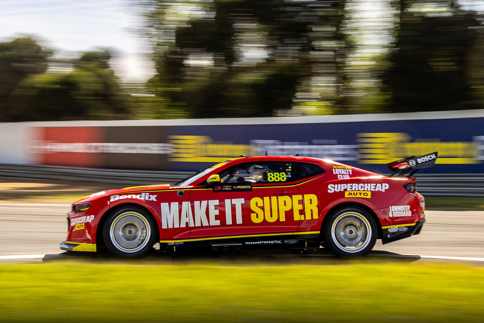 Craig Lowndes and Zane Goddard's Chevrolet Camaro ZL1 at Sandown.