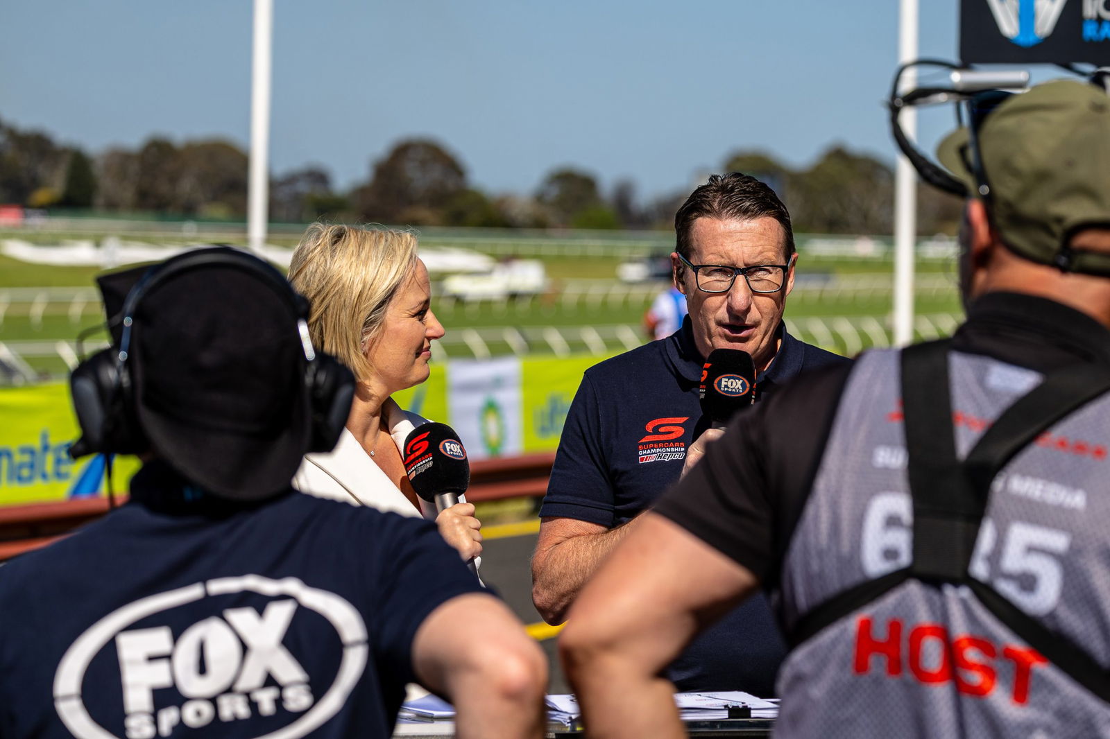 Mark Skaife and Jess Yates.