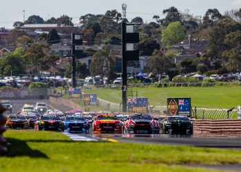 The start of the 2023 Sandown 500