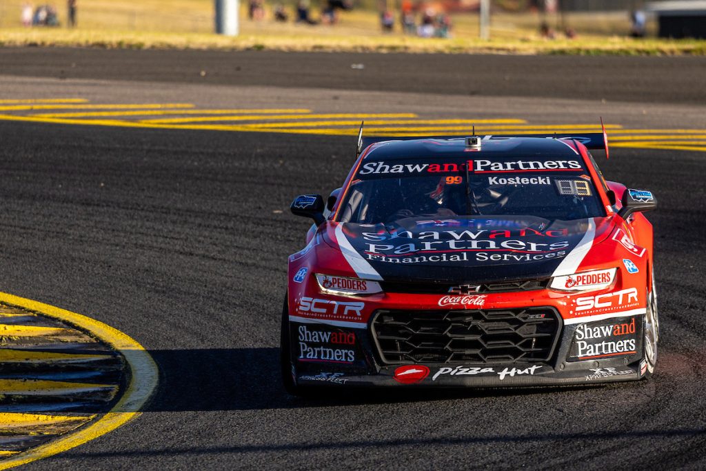 Shaw and Partners was a prominent sponsor of Erebus Motorsport. Image: InSyde Media