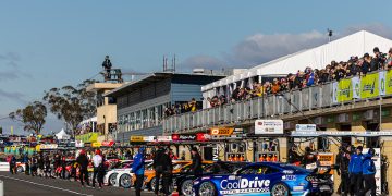 Symmons Plains hosts Supercars this weekend. Image: InSyde Media