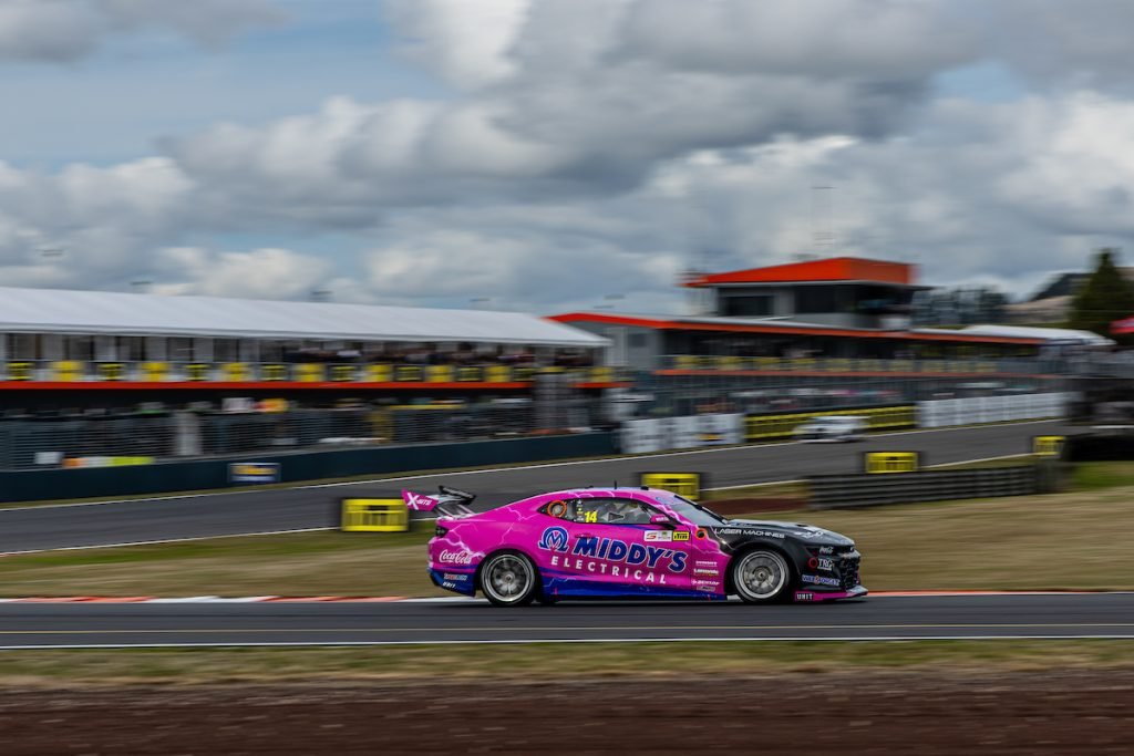 Bryce Fullwood on-track at Taupo. Image: InSyde Media