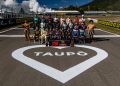 Taupo Supercars drivers 'class photo'