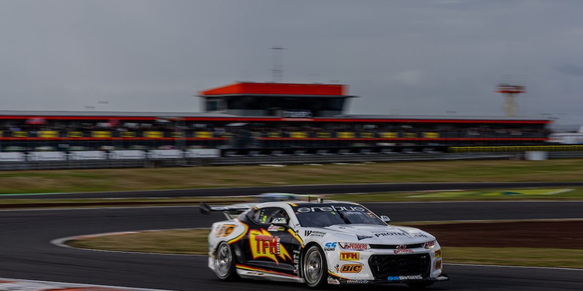 TFH Hire came onboard as an Erebus Motorsport sponsor at the start of the 2024 Supercars season. Image: InSyde Media