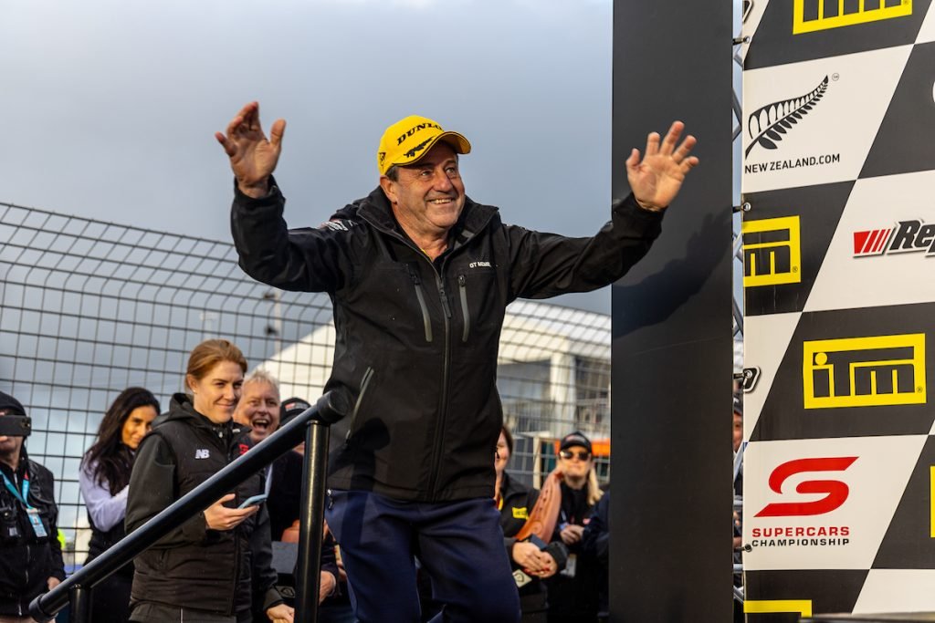 Tony Quinn's hopes of hosting two Supercars events in New Zealand were done no harm by the inaugural Taupo Super400. Image: InSyde Media