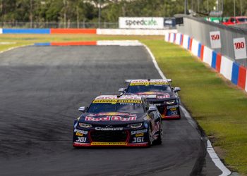 Supercars Testing at Queensland Raceway