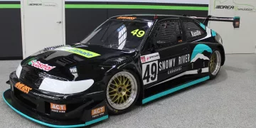 Thomas Randle will drive the family's SAAB in Sports Sedans at The Bend. Image: Supplied