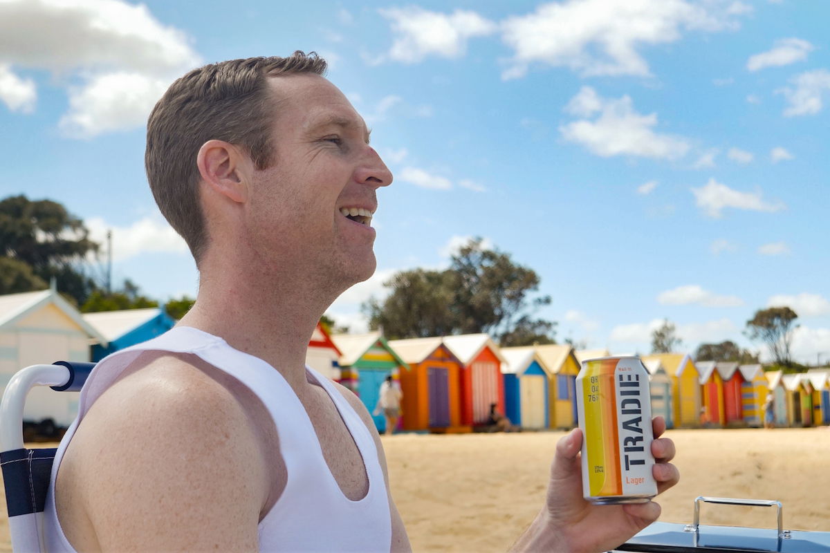 Beer backer for Reynolds Camaro