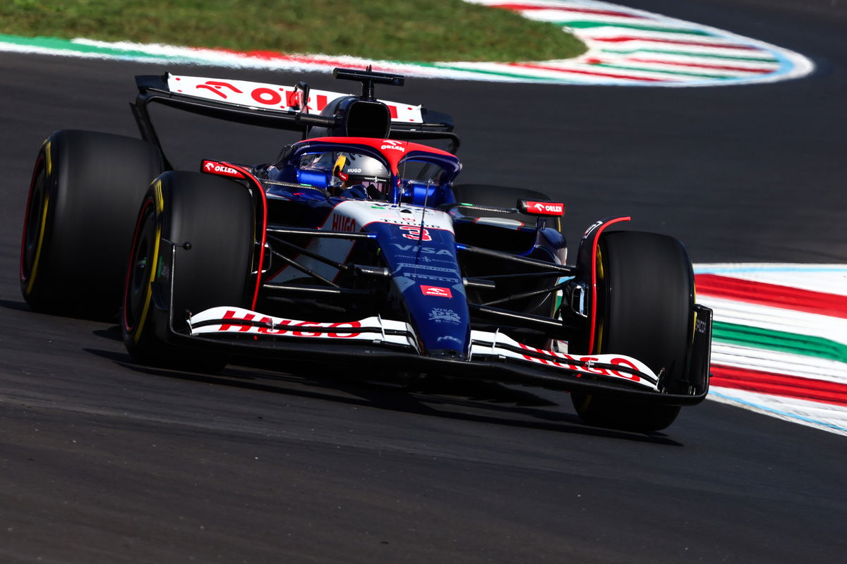 Daniel Ricciardo was enthused by his performance during practice for the Italian Grand Prix. Image: Charniaux / XPB Images