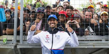 Daniel Ricciardo adopted a different approach to the Canadian Grand Prix following a disappointing weekend in Monaco to weeks earlier. Image Rudy Carezzevoli/Getty Images/Red Bull Content Pool