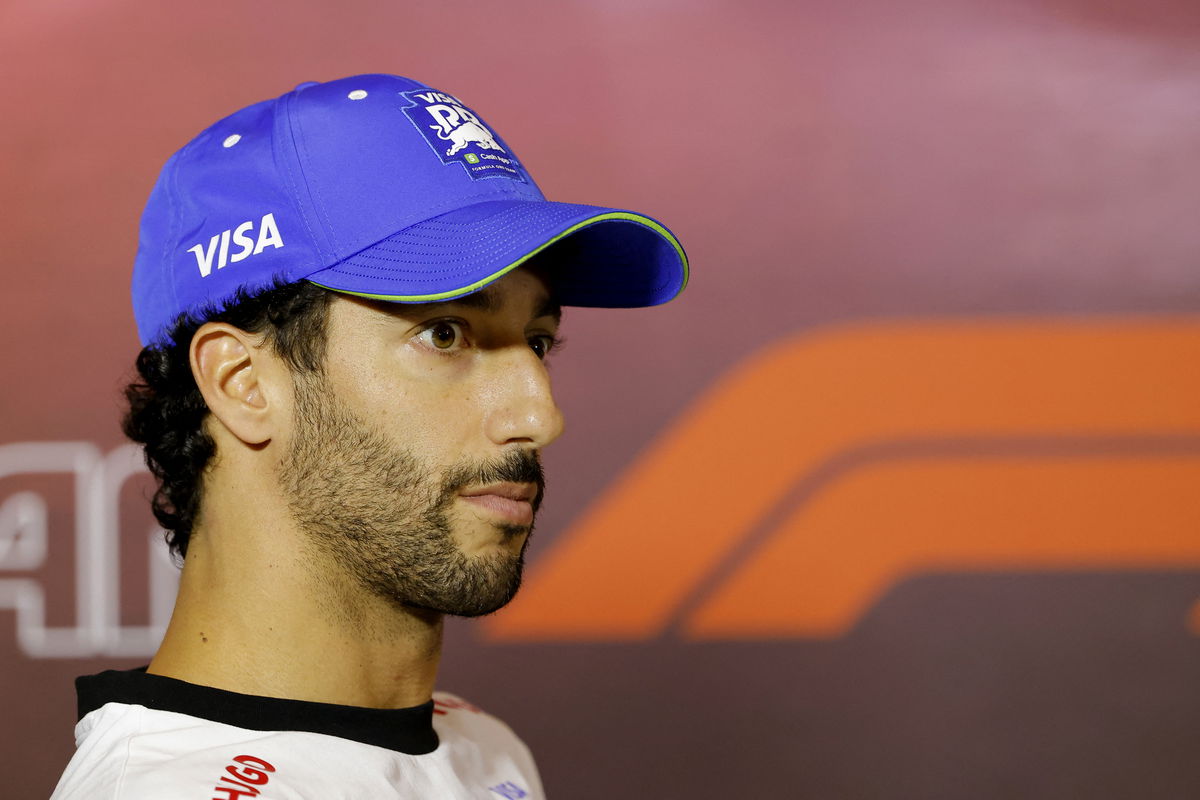 A new floor introduced by Racing Bulls at the end of the F1 2023 season appeared to signal the beginning of the end for Daniel Ricciardo in F1. Image: REUTERS/Maxim Shemetov