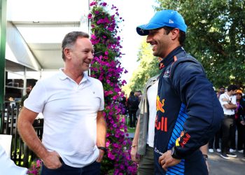 Daniel Ricciardo’s F1 career could have been over much earlier if not for Christian Horner’s intervention. Image: Batchelor / XPB Images