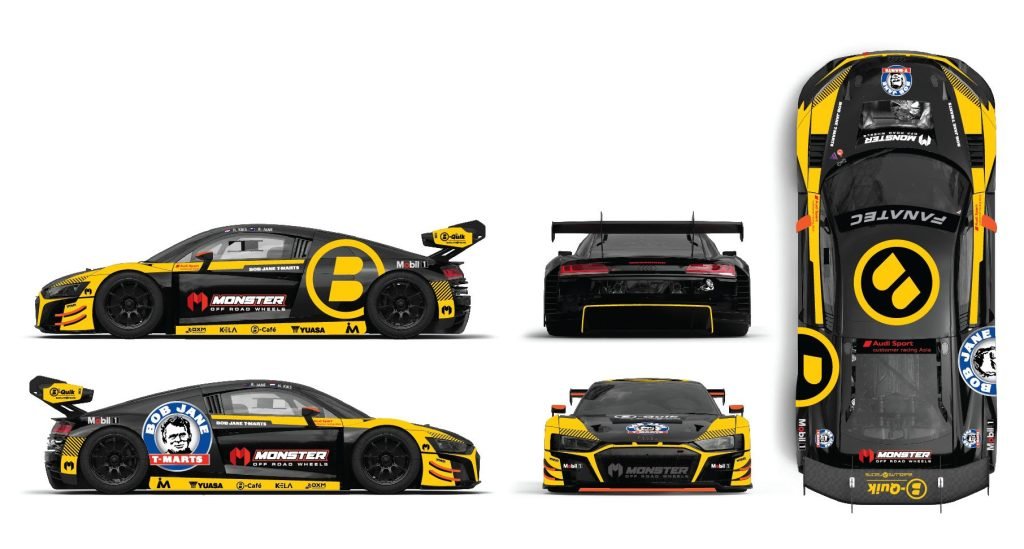 A render of the B-Quik Racing Audi. Image: Supplied