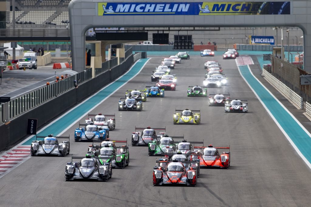 The Asian Le Mans Series field at the Yas Marina Circuit. Image: Supplied