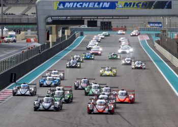 The Asian Le Mans Series field at the Yas Marina Circuit. Image: Supplied