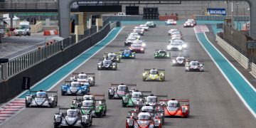 The Asian Le Mans Series field at the Yas Marina Circuit. Image: Supplied