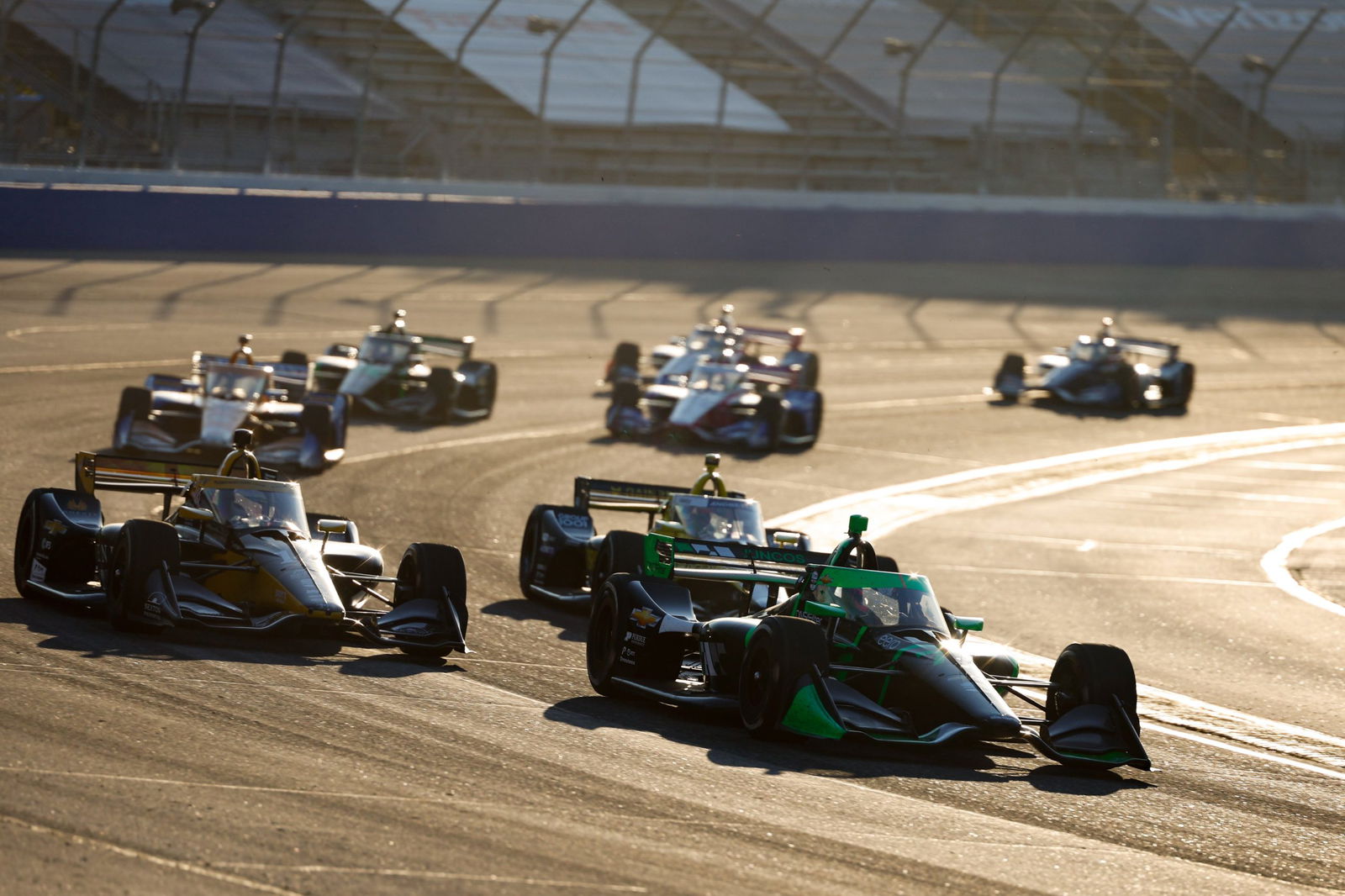 IndyCar at the Milwaukee Mile. 