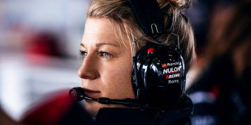 Romy Mayer can now count pole position as a race engineer as her career highlight. Image: Supplied