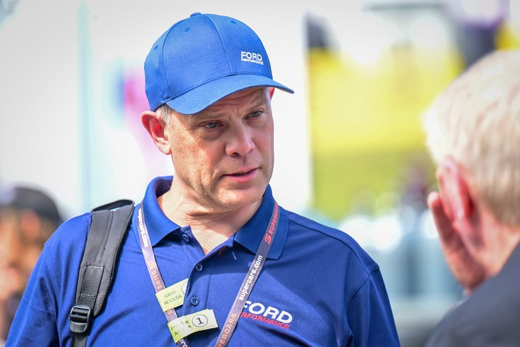Mark Rushbrook, the Global Director of Ford Performance Motorsports. Image: Richard Gresham