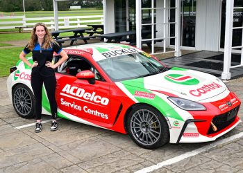 Alice Buckley will run a striking ACDelco Service Centres livery this season. Image: Richard Gresham