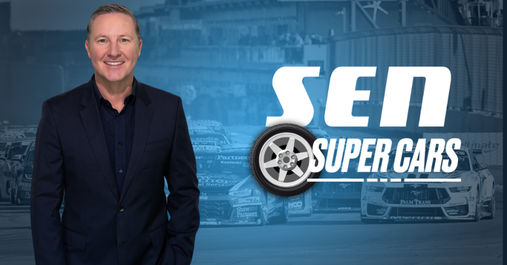 Matthew White will call Supercars on SEN in 2024. Image: Supplied