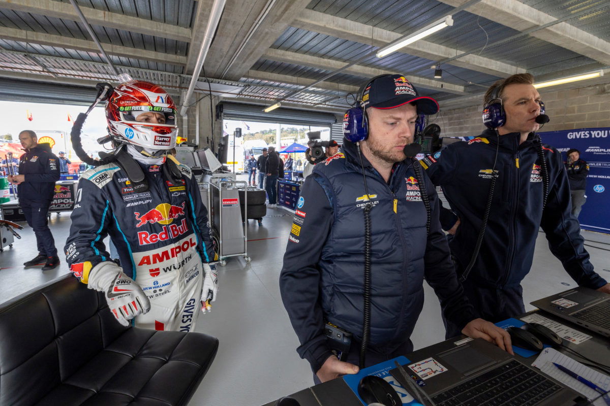 A Jamie Whincup comeback to replace Shane van Gisbergen is not Triple Eight's preferred option. Image: Mark Horsburgh/Red Bull Content Pool