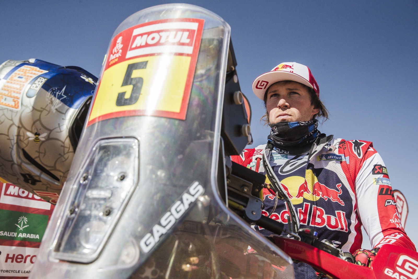GasGas boss hails Sanders’ Dakar courage