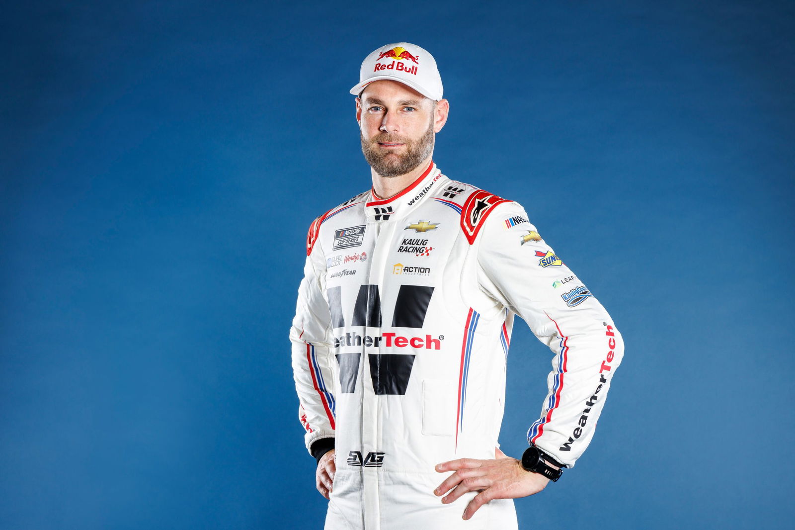 Shane van Gisbergen poses.