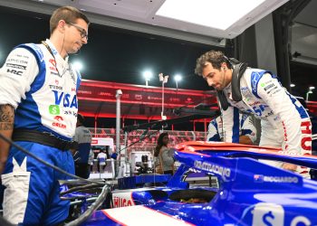 Daniel Ricciardo confirmed RB found issues with his car in Saudi Arabia. Image: Rudy Carezzevoli/Getty Images/Red Bull Content Pool