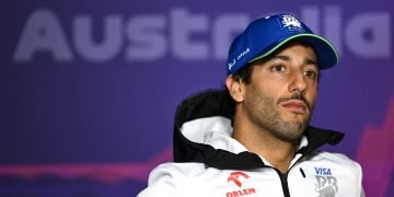 Daniel Ricciardo is not panicking over his slow start to the 2024 F1 season. Image: Quinn Rooney/Getty Images/Red Bull Content Pool