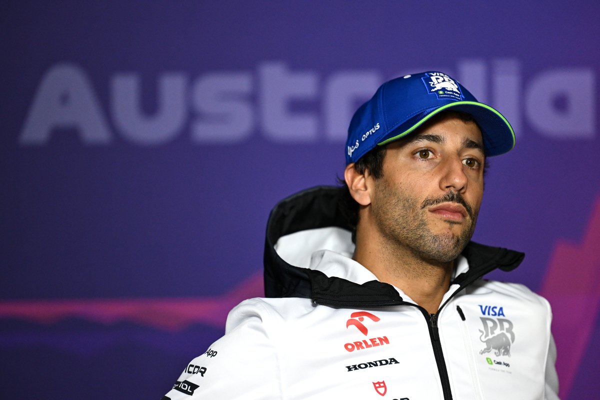 Daniel Ricciardo is not panicking over his slow start to the 2024 F1 season. Image: Quinn Rooney/Getty Images/Red Bull Content Pool