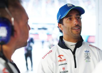 Ricciardo was reminded of his time on the F1 sidelines during a frustrating Friday in Suzuka. Image: Peter Fox/Getty Images/Red Bull Content Pool