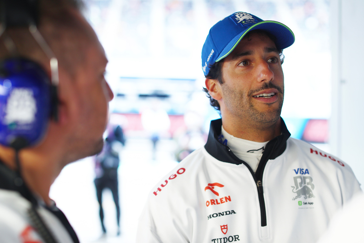 Ricciardo was reminded of his time on the F1 sidelines during a frustrating Friday in Suzuka. Image: Peter Fox/Getty Images/Red Bull Content Pool