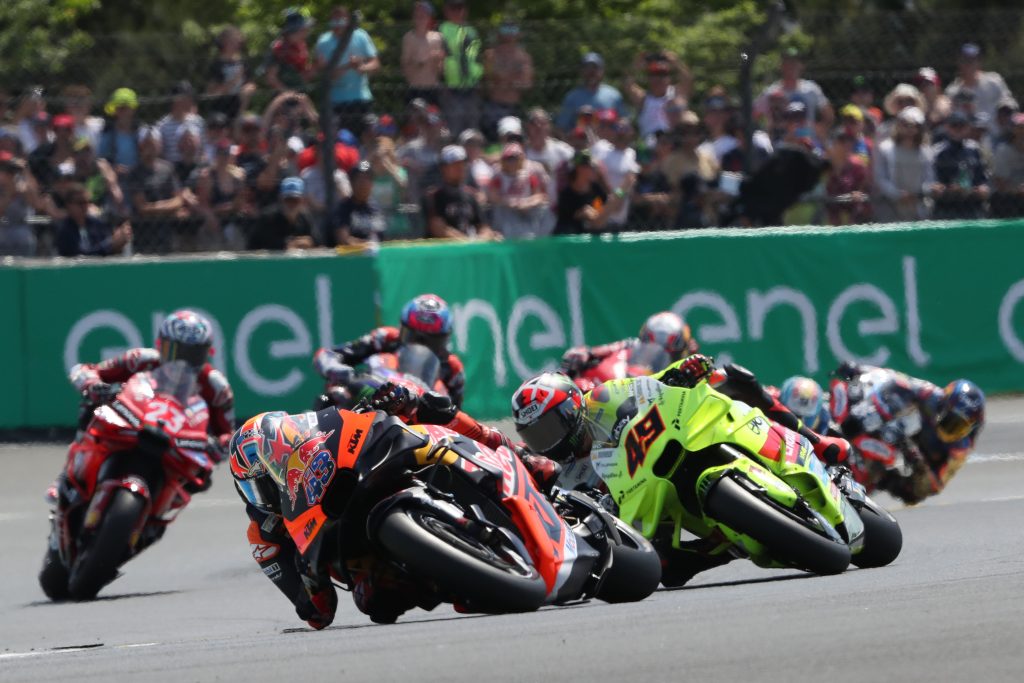 Jack Miller, Tissot Sprint Race, French MotoGP. 11 May 2024 // Gold & Goose / Red Bull Content Pool // SI202405110217 // Usage for editorial use only //